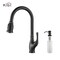 Kibi Summit Single Handle Pull Down Kitchen Sink Faucet with Soap Dispenser C-KKF2009ORB-KSD101ORB - alternate 1